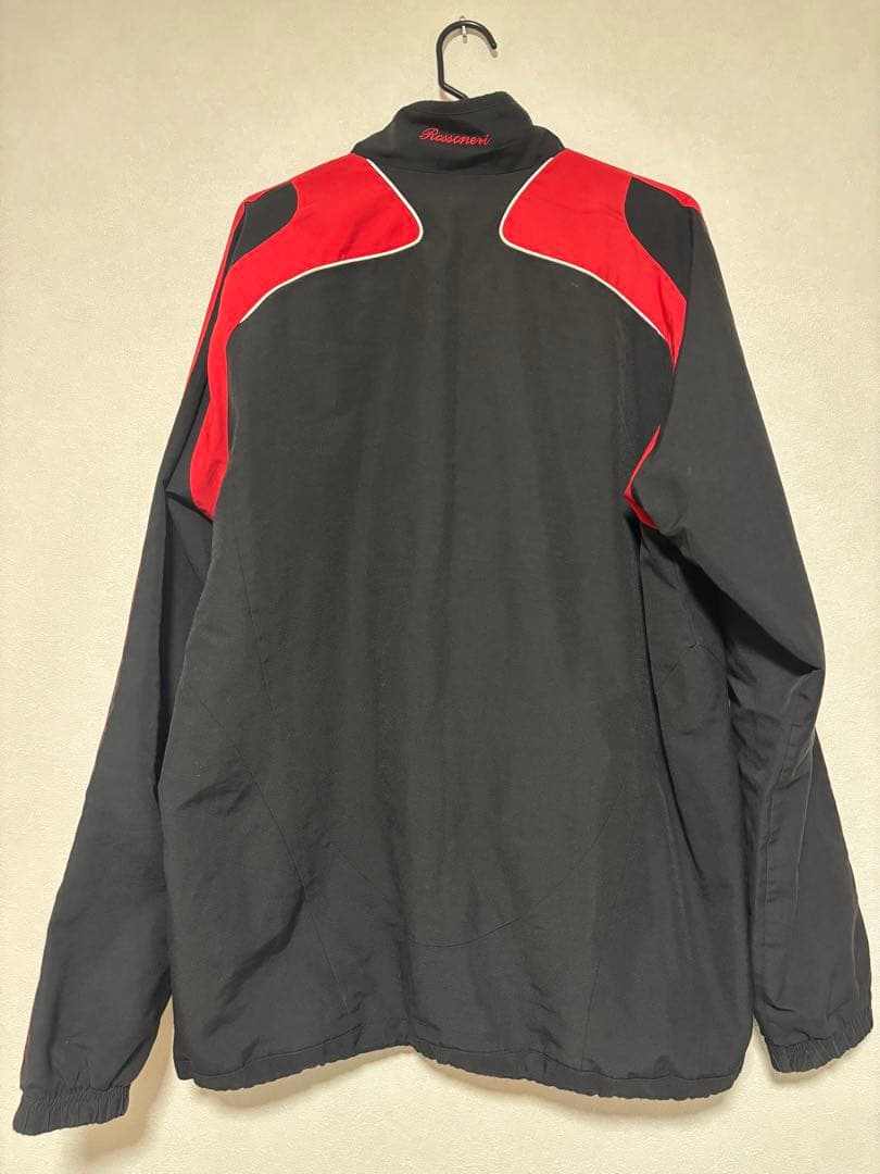 ACミラン adidas ジャケット 黒赤