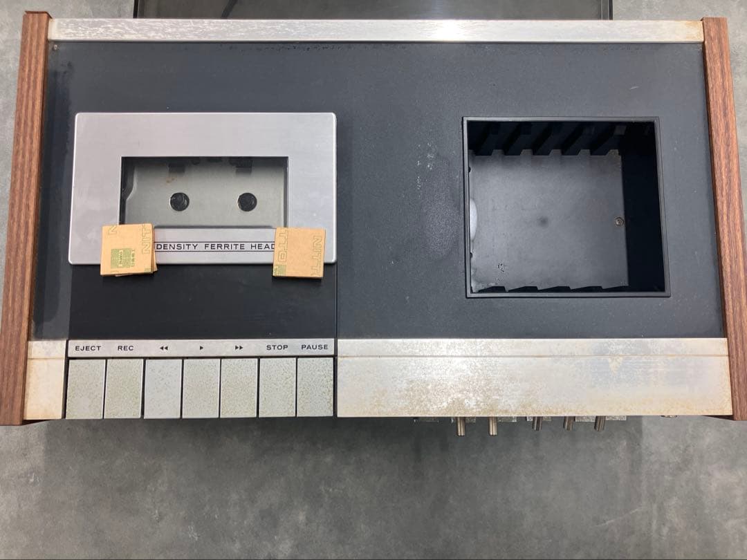 名機！【TEAC/テアック】A-450 カセットデッキ オーディオ※通電のみ確認