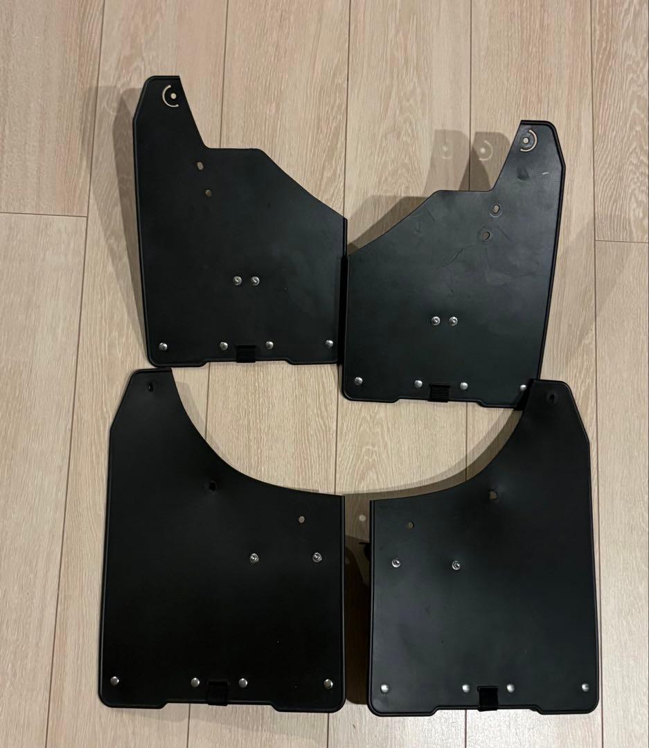 【美品】TOYOTA純正オプション ランドクルーザー250専用 マッドフラップ