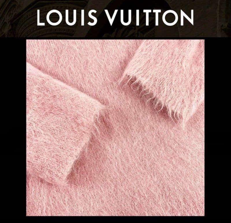 【希少品‼️】ルイヴィトン モヘアニットLサイズ【超美品】