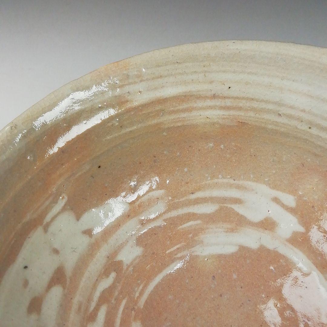 Ｗ２０５　茶碗　『萩焼』『城山窯　金子信彦 造』　共箱　抹茶碗　茶道具