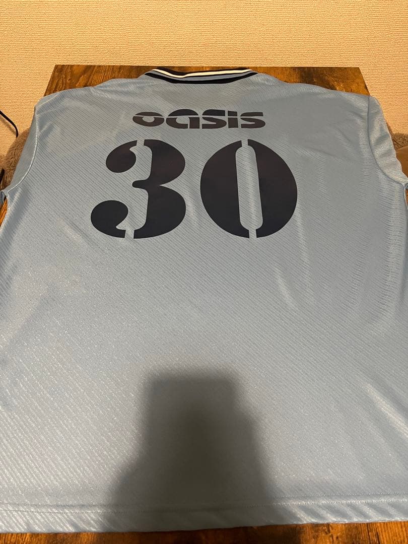 Oasis オアシス 30周年特別展 フットボールシャツ L