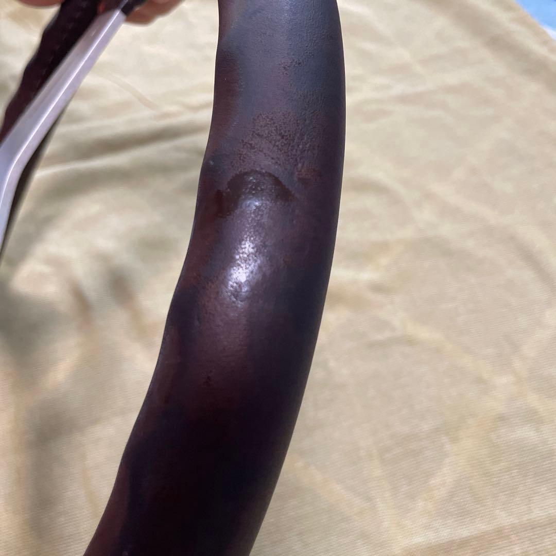 超希少！！ブラウンレザー　ナルディステアリング360mm ホーンボタンリング付き