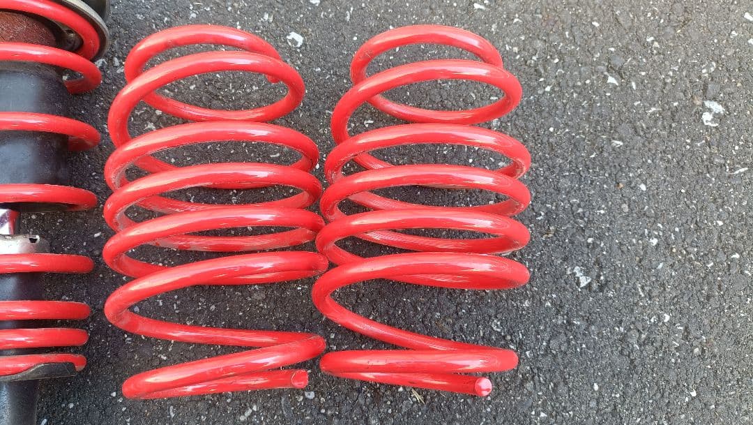 ワゴンＲスティングレー　MH23s　ダウンサス　Fショックおまけ