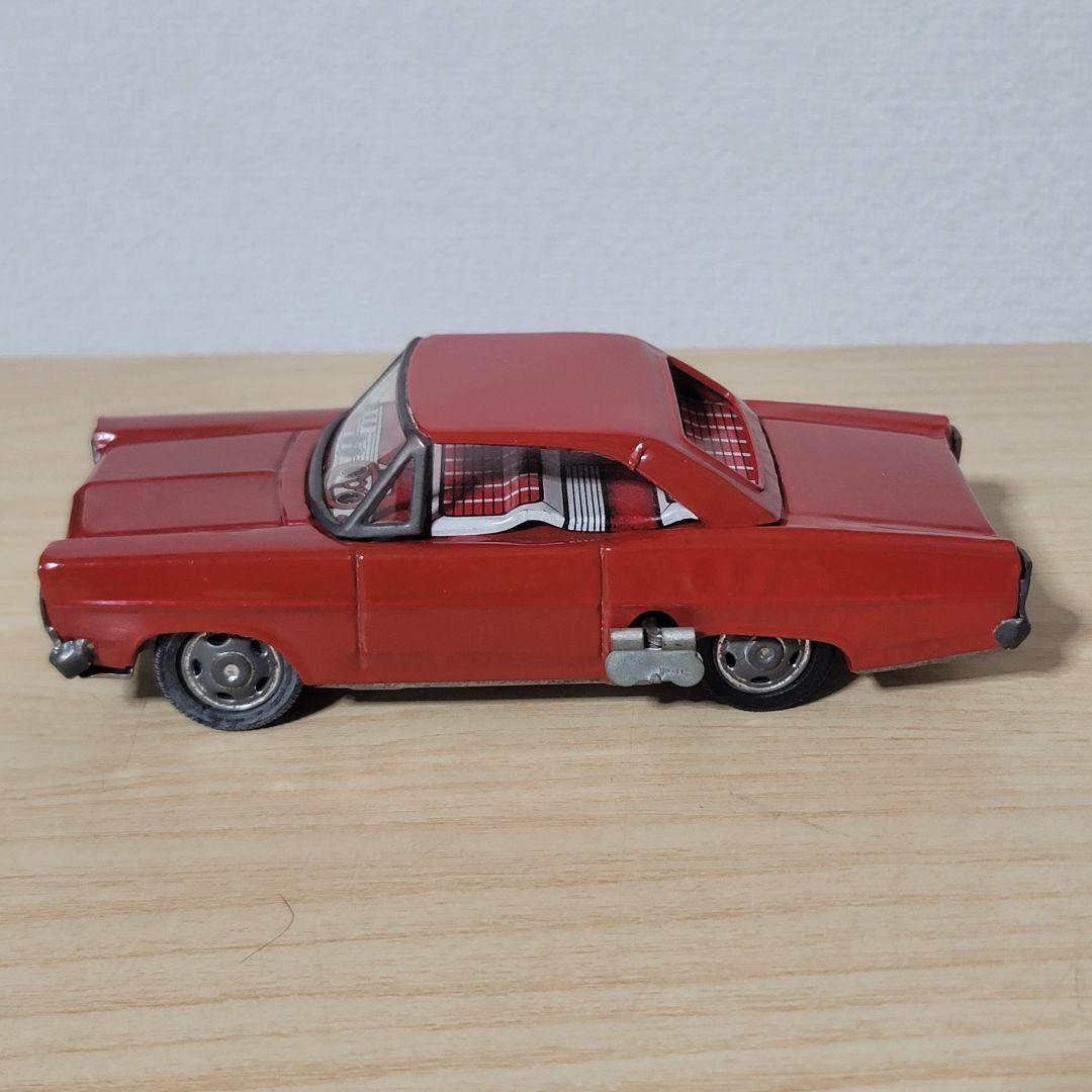 市村商店 ブリキ フォードフェアレーン500ゼンマイ式 箱付き