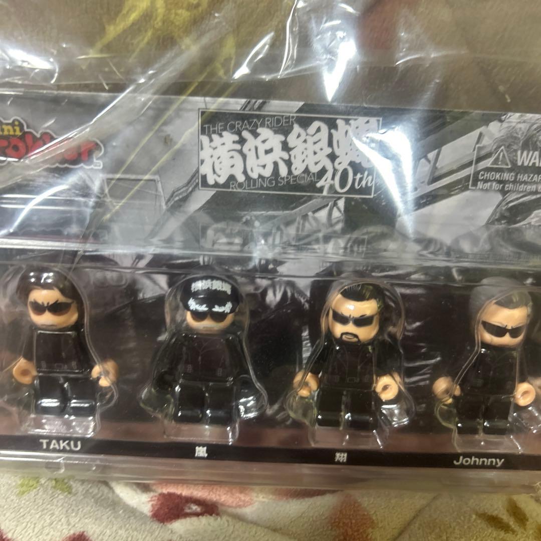 横浜銀蝿40th フィギュア　花札ステッカー