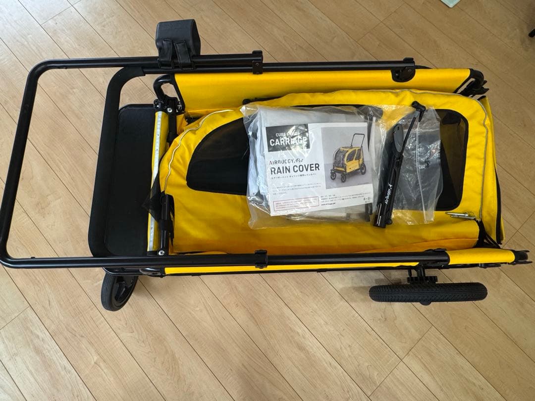 エアバギー キャリッジ 4点セット [台車・ルーフ・専用レインカバー他