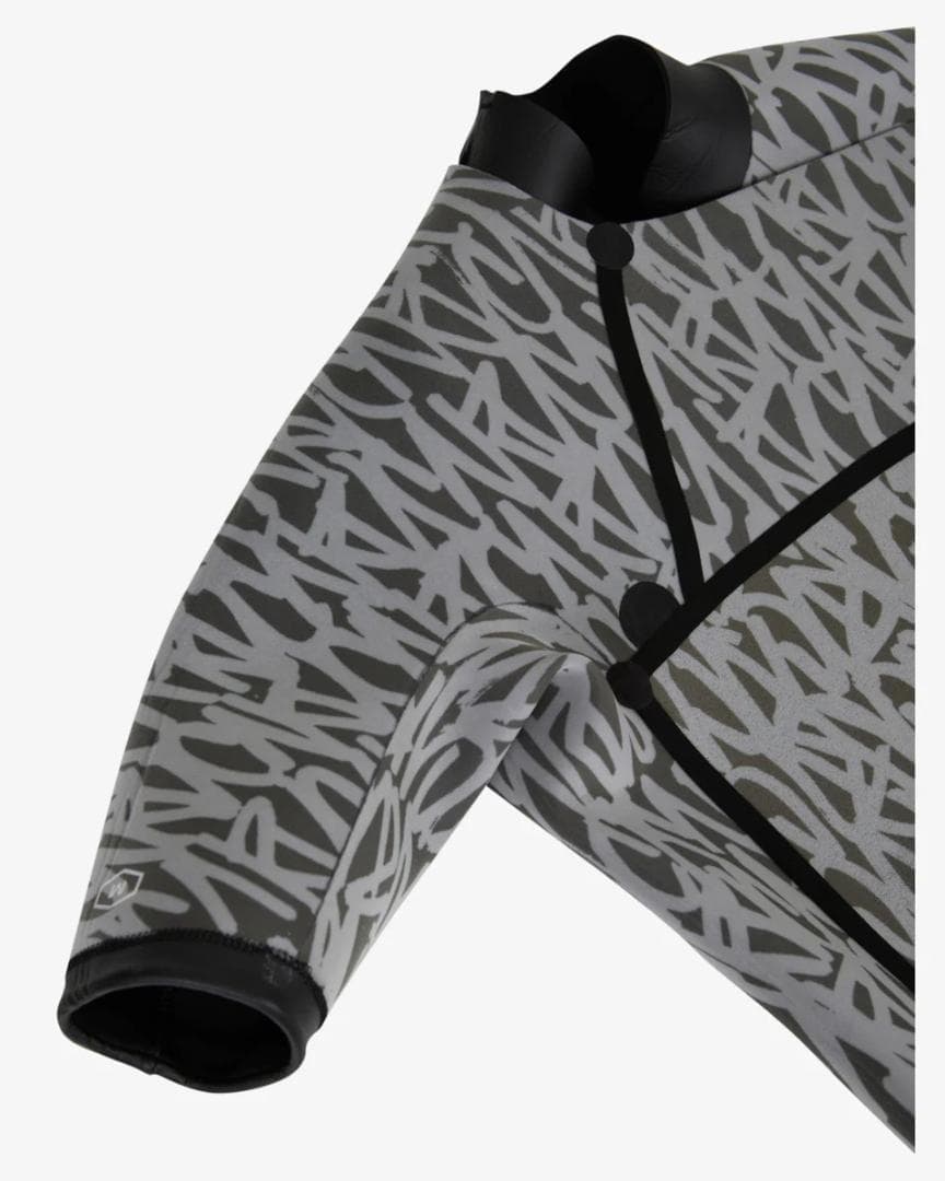 XL！新品◆RVCA ウェットスーツ 2/2 CHEST ZIP シーガル◆