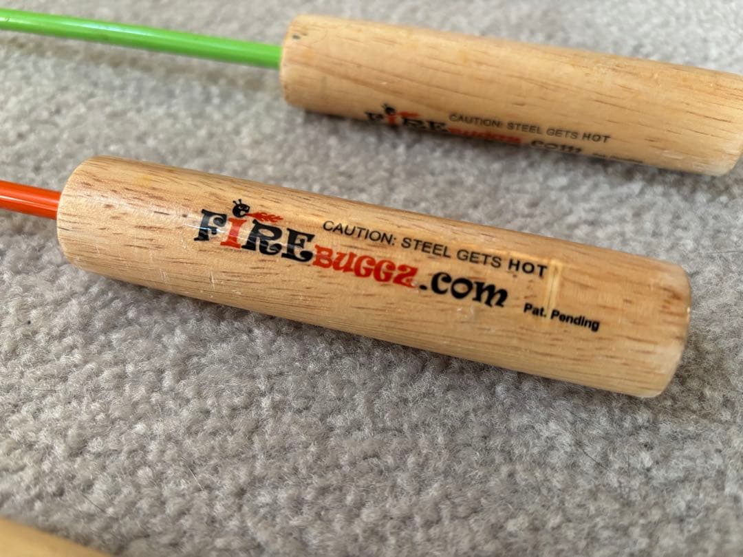 BBQロッド(バーベキュー用スチール串)4本セット