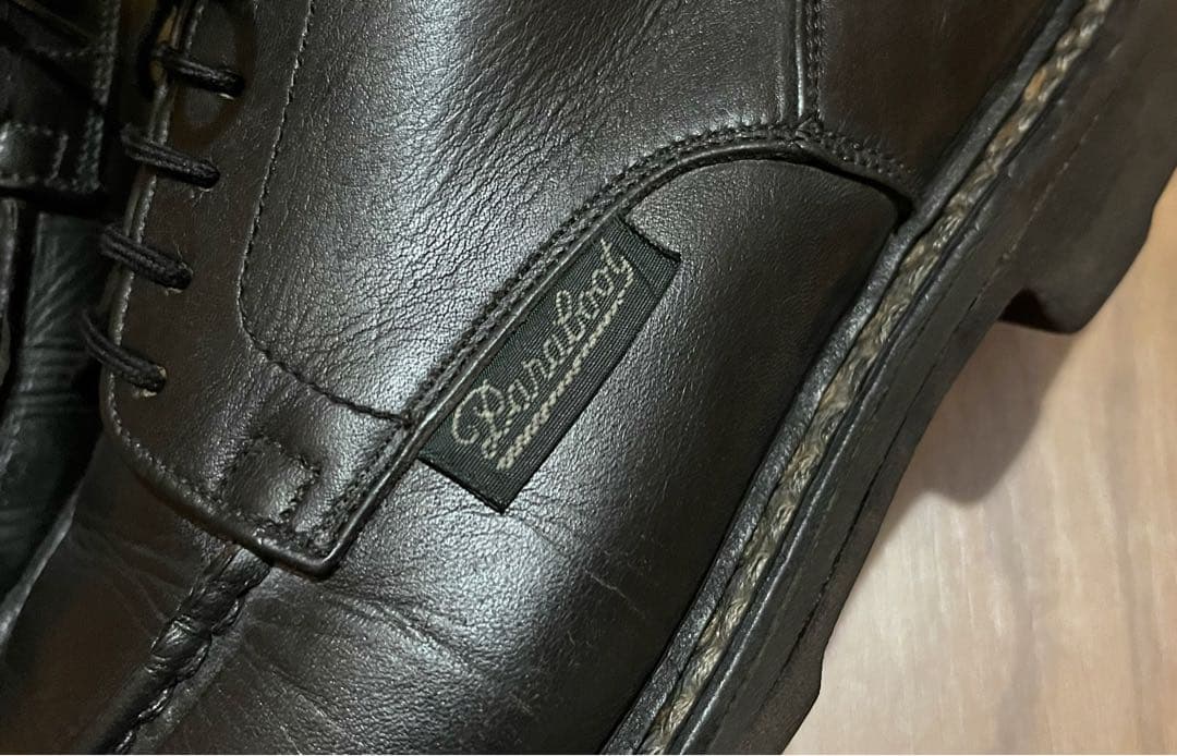 89年製デカタグ☆PARABOOT シャンボード サイズ3H CHAMBORD