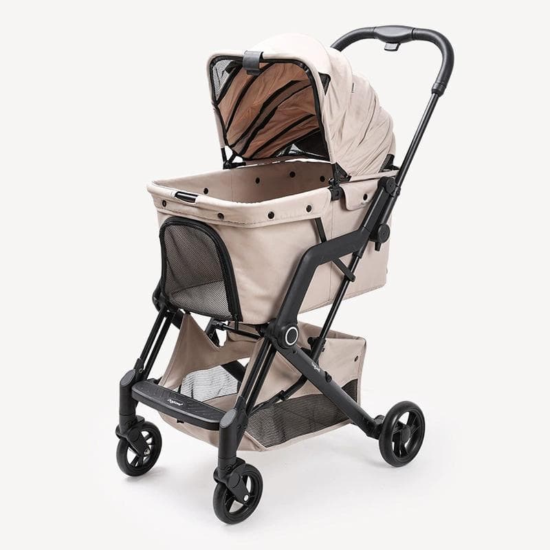 軽量ペット用ベビーカー 折りたたみ可能