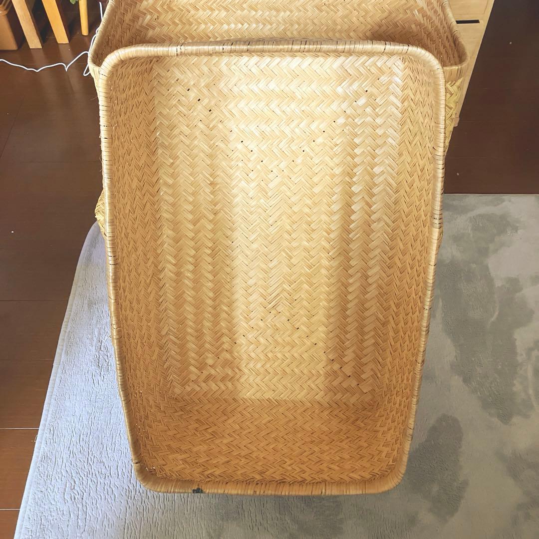 昭和レトロ 中サイズ 行李 クリーニング済み 超美品 ① ③セット