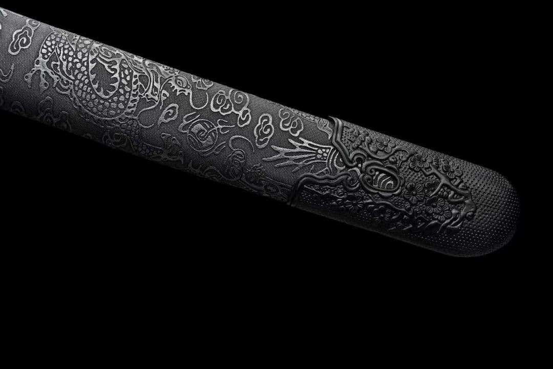 【屍竜冷炎】古兵器 武具 刀装具 日本刀　模造刀 居合刀 武士道 鑑賞用 美術刀