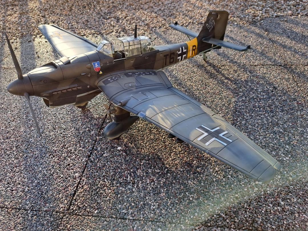 限定値下　1/18 ドイツ空軍　スツーカ Ju 87 完成品　中古