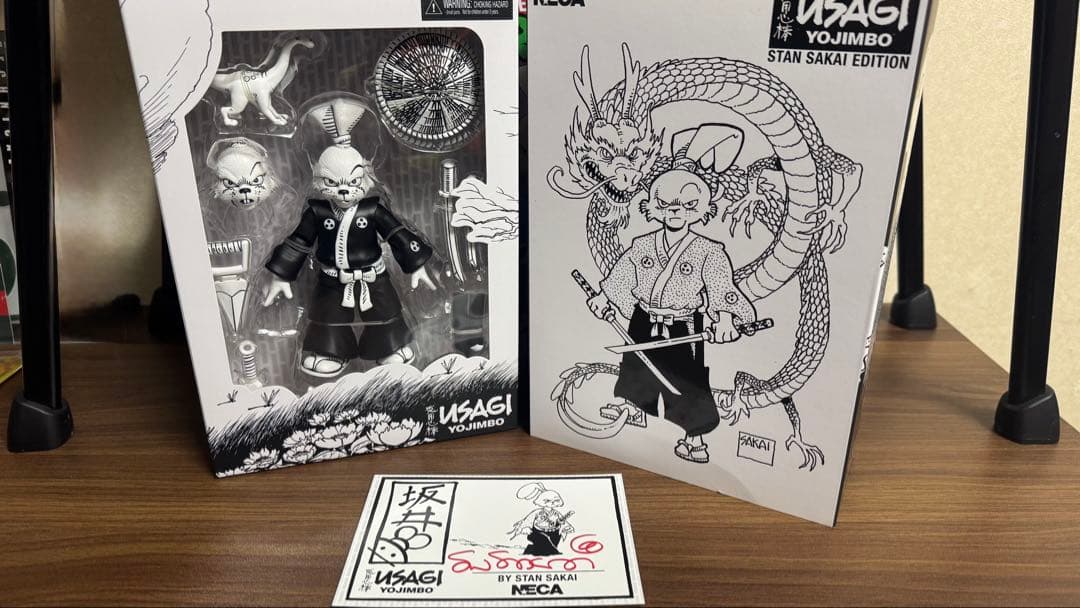 【新品】TMNT NECAネカ ウサギ用心棒　タートルズ（限定版）2体セット