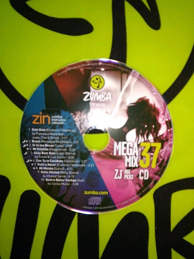 ZUMBA　ズンバ　MEGAMIX31～MEGAMIX40　CD　10枚セット