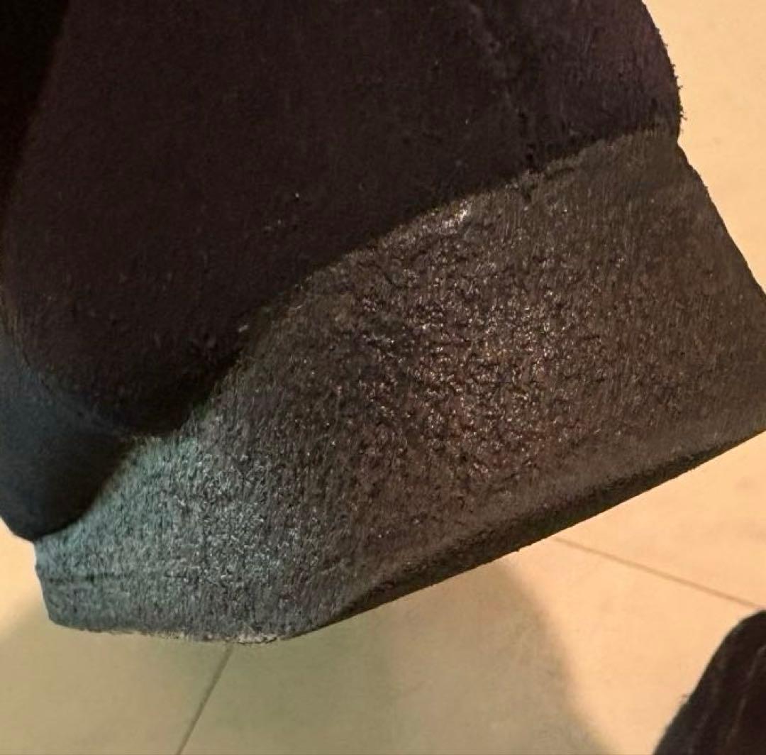 clarks クラークス　ワラビー　黒　スエード