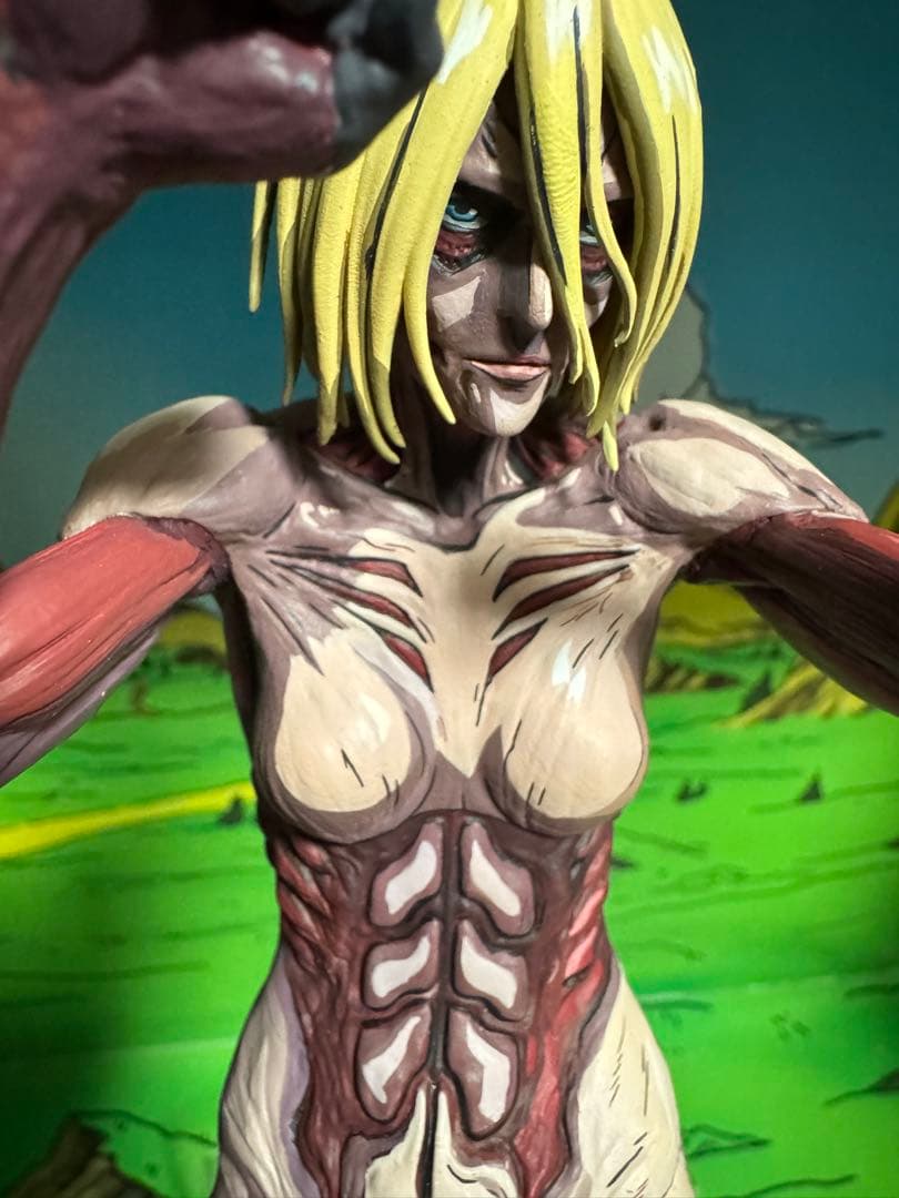 ✨　一番くじ　進撃の巨人　A賞 女型の巨人 二次元　リペイント　フィギュア　✨