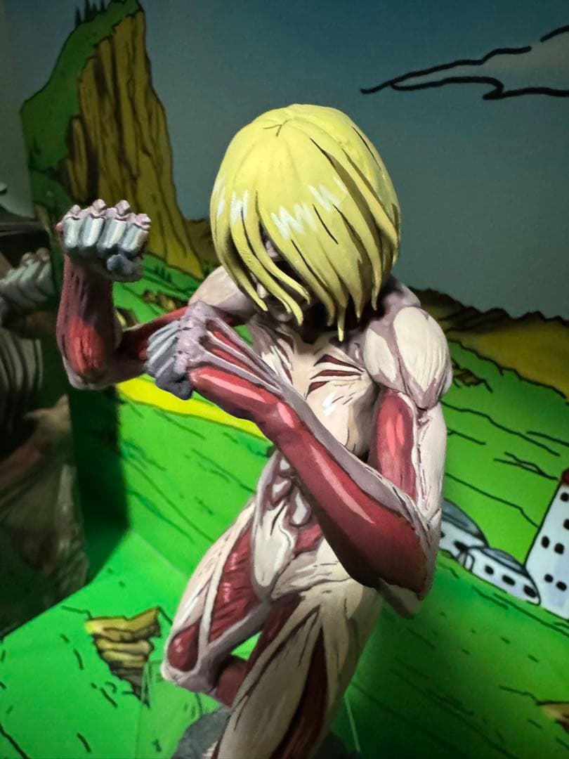 ✨　一番くじ　進撃の巨人　A賞 女型の巨人 二次元　リペイント　フィギュア　✨