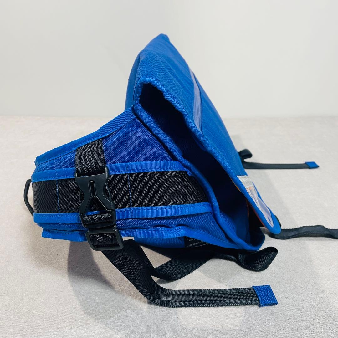 【美品!】LARSラーズ メッセンジャーバッグLIFESTYLEMSSNGR 青