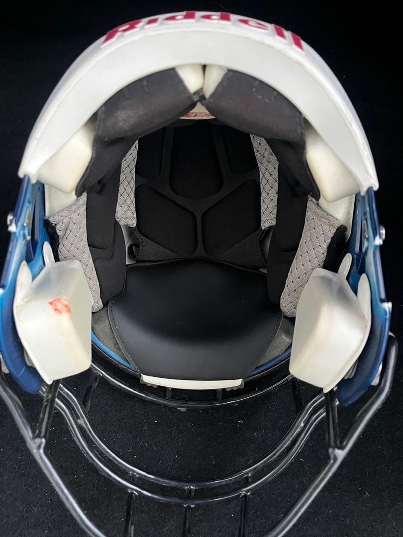 Riddell アメリカンフットボールヘルメット ネイビーブルー