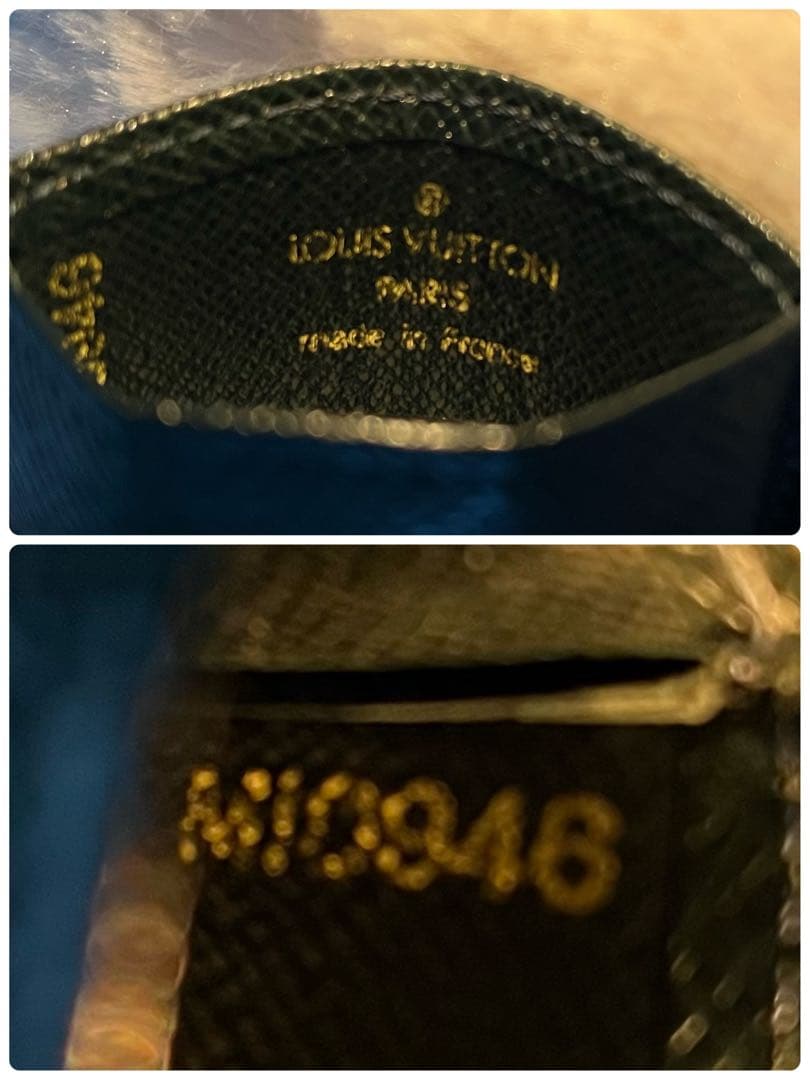 ルイヴィトン タイガ カードケース 名刺入れ ID ダークグリーン 箱付