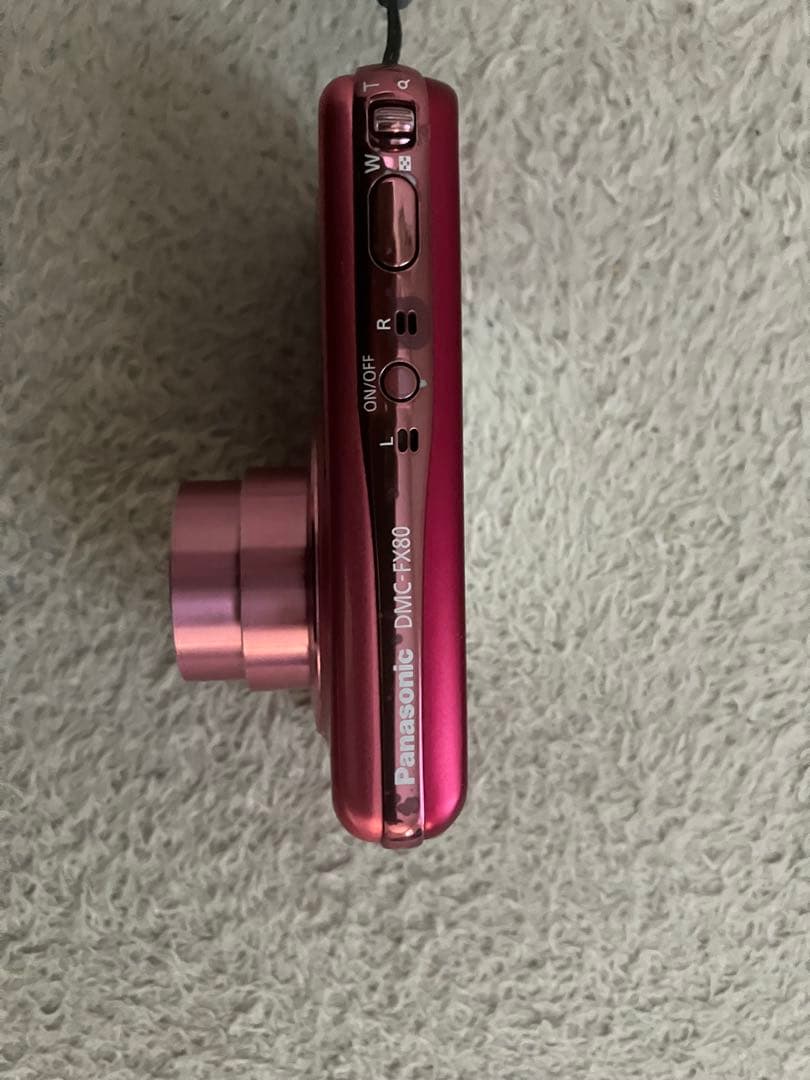 LUMIX コンパクトデジタルカメラ（DMC-FX80） 人気のピンク