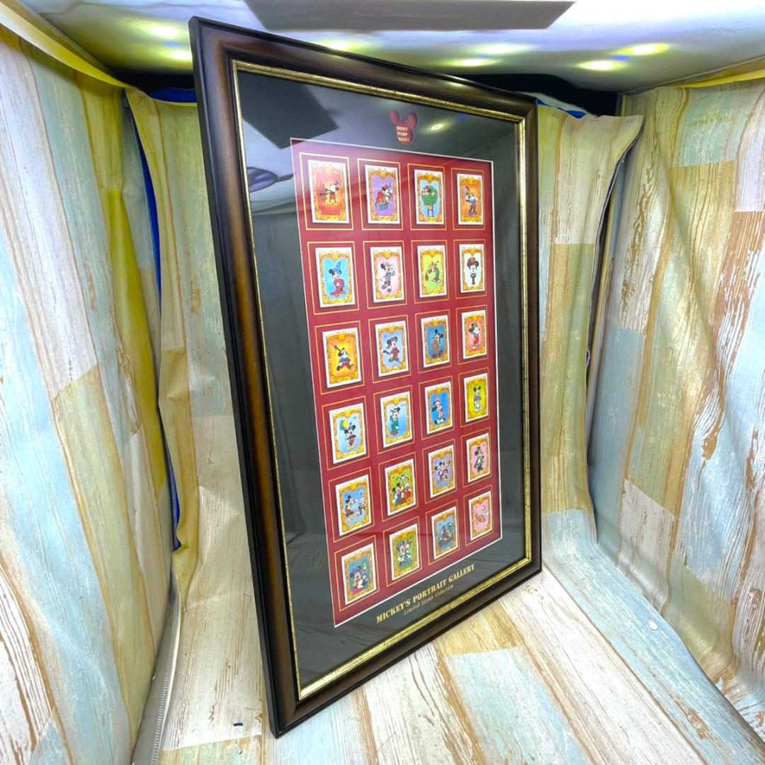 150枚限定！★ミッキーマウス ミニーマウス★スタンプアートギャラリー
