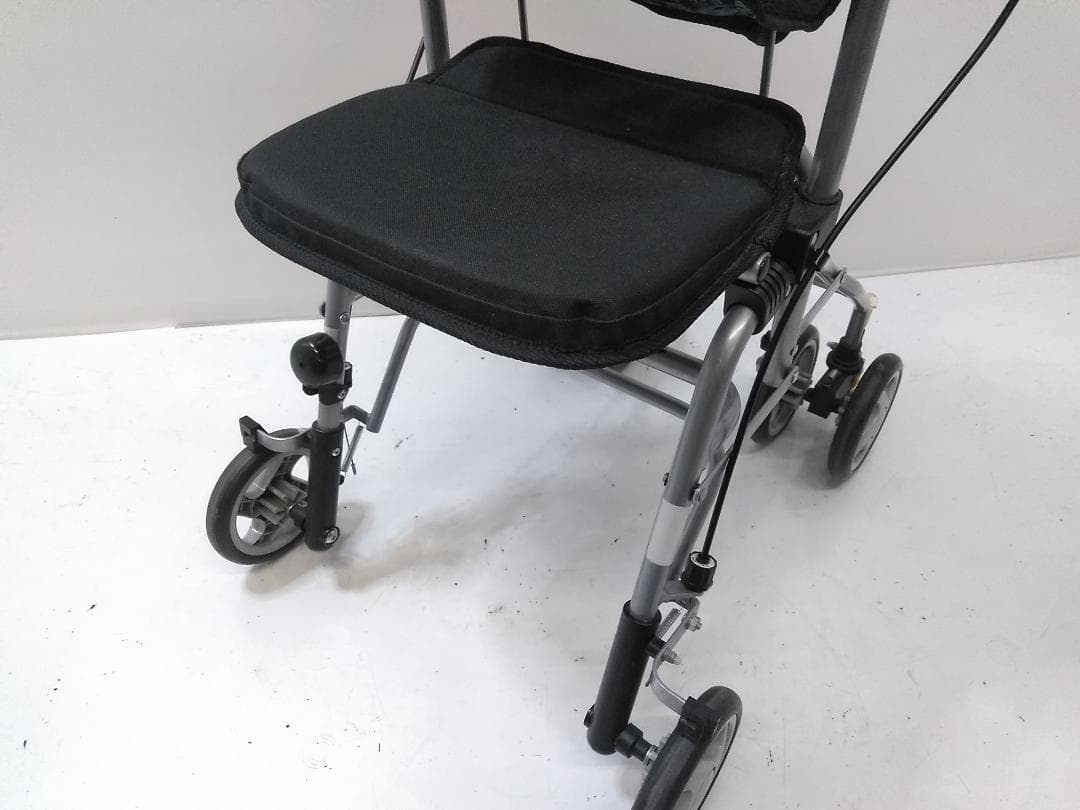 島製作所 シンフォニーSPスリム 歩行器 歩行車 介護用品 シルバーカー△