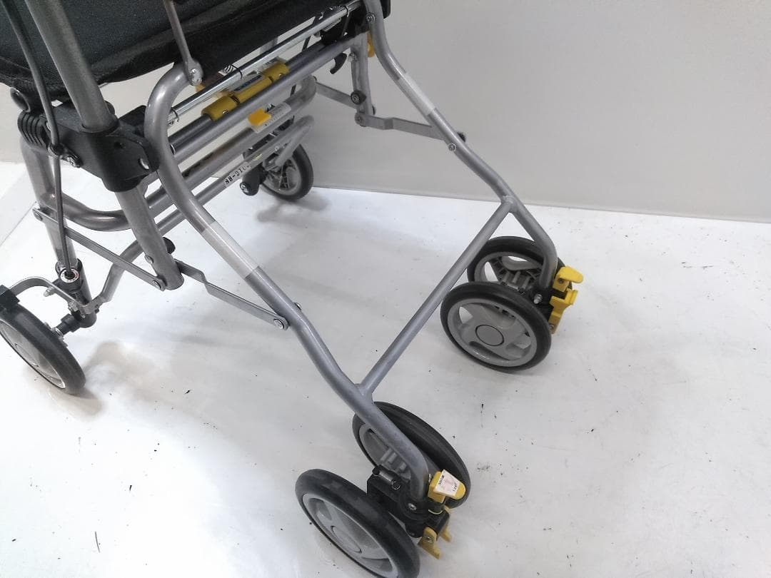 島製作所 シンフォニーSPスリム 歩行器 歩行車 介護用品 シルバーカー△