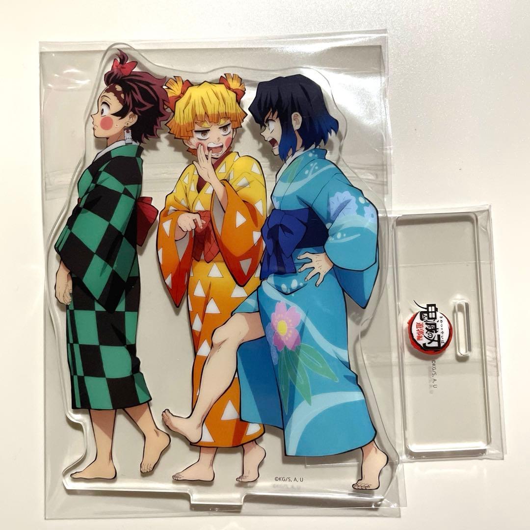 鬼滅の刃　ufotable 遊郭編アクリルスタンド竈門炭治郎我妻善逸嘴平伊之助