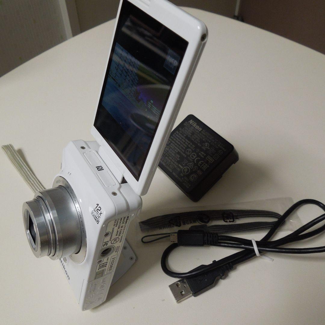 Nikon COOLPIX S6900 中古 ホワイト 充電器ほか