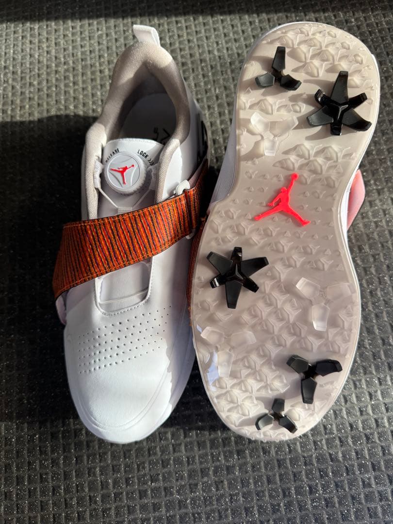 新品　ジョーダン REV G ホワイト×レッド　28cm