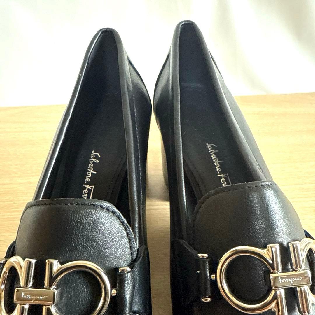【未使用】Salvatore Ferragamoフェラガモ ガンチーニローファー