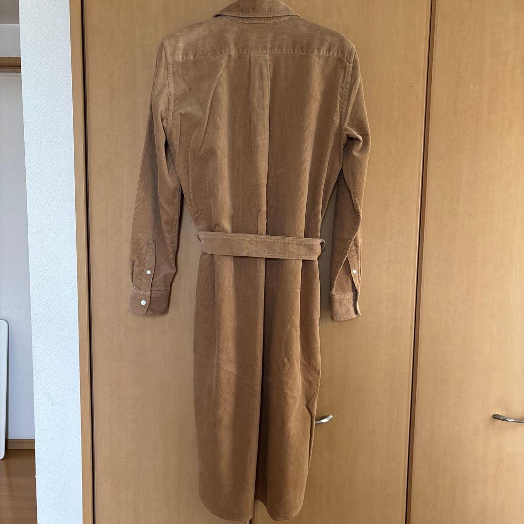 POLO RALPH LAUREN ベルテッド コーデュロイ シャツドレス