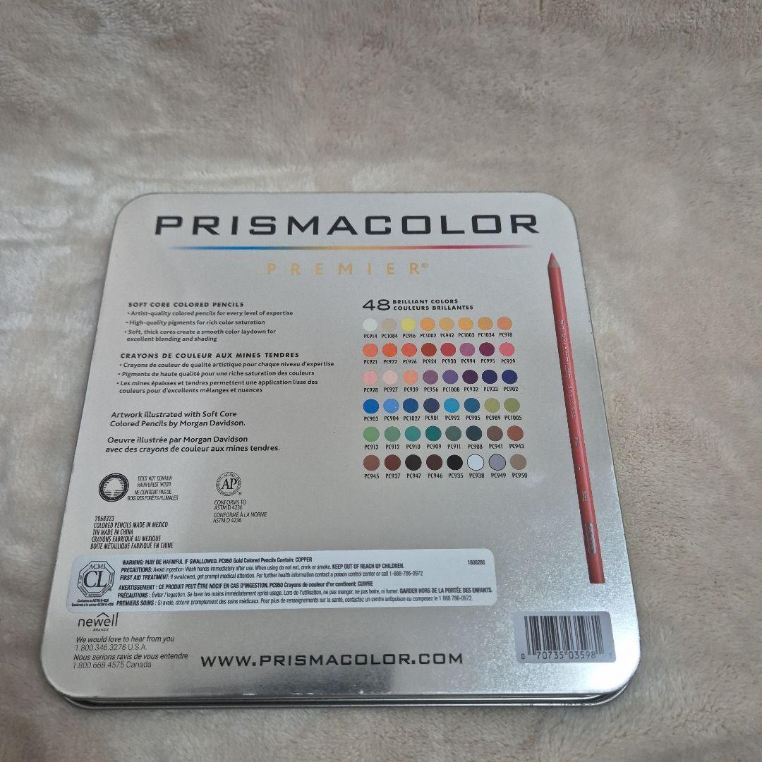Prismacolor Premier 48色ソフトコア色鉛筆セット