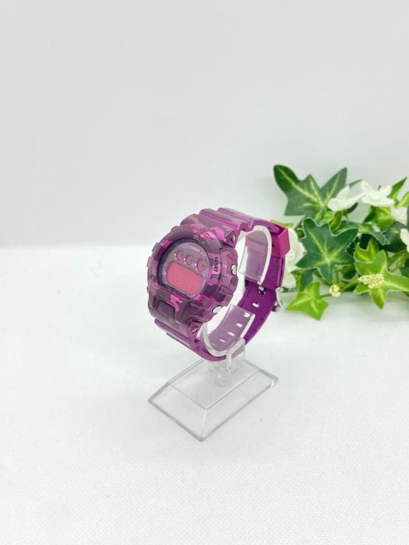 稼動 G-SHOCK DW-6900CF ピンクパープル　迷彩　カモフラージュ