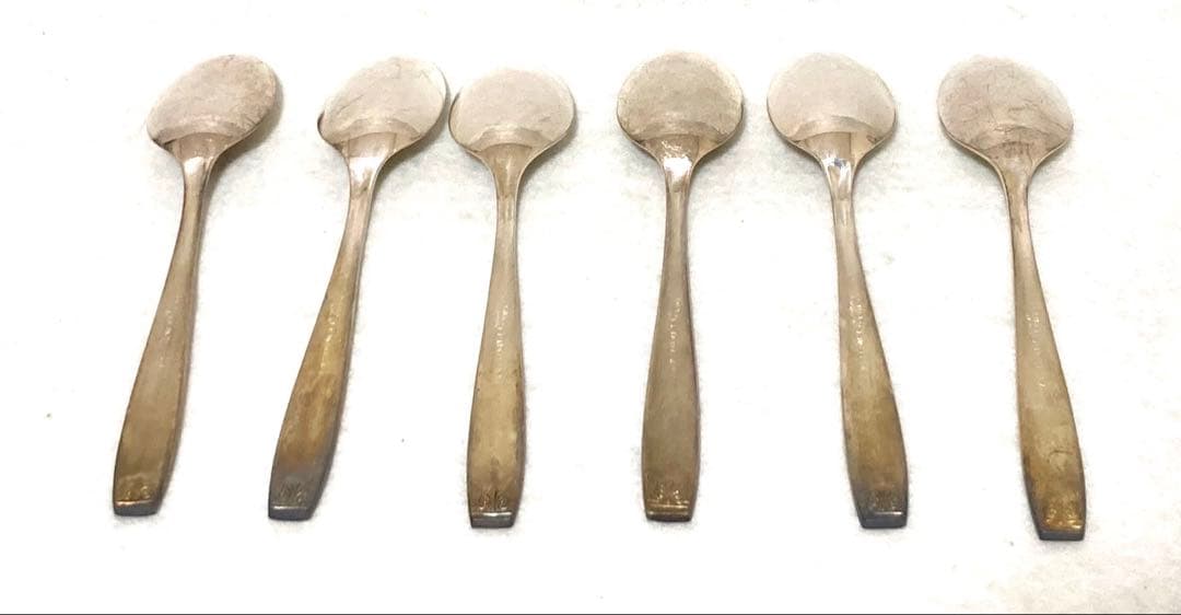 【希少 洋白銀】LUCKY WOOD ロッキンガム ディナーセット 24本