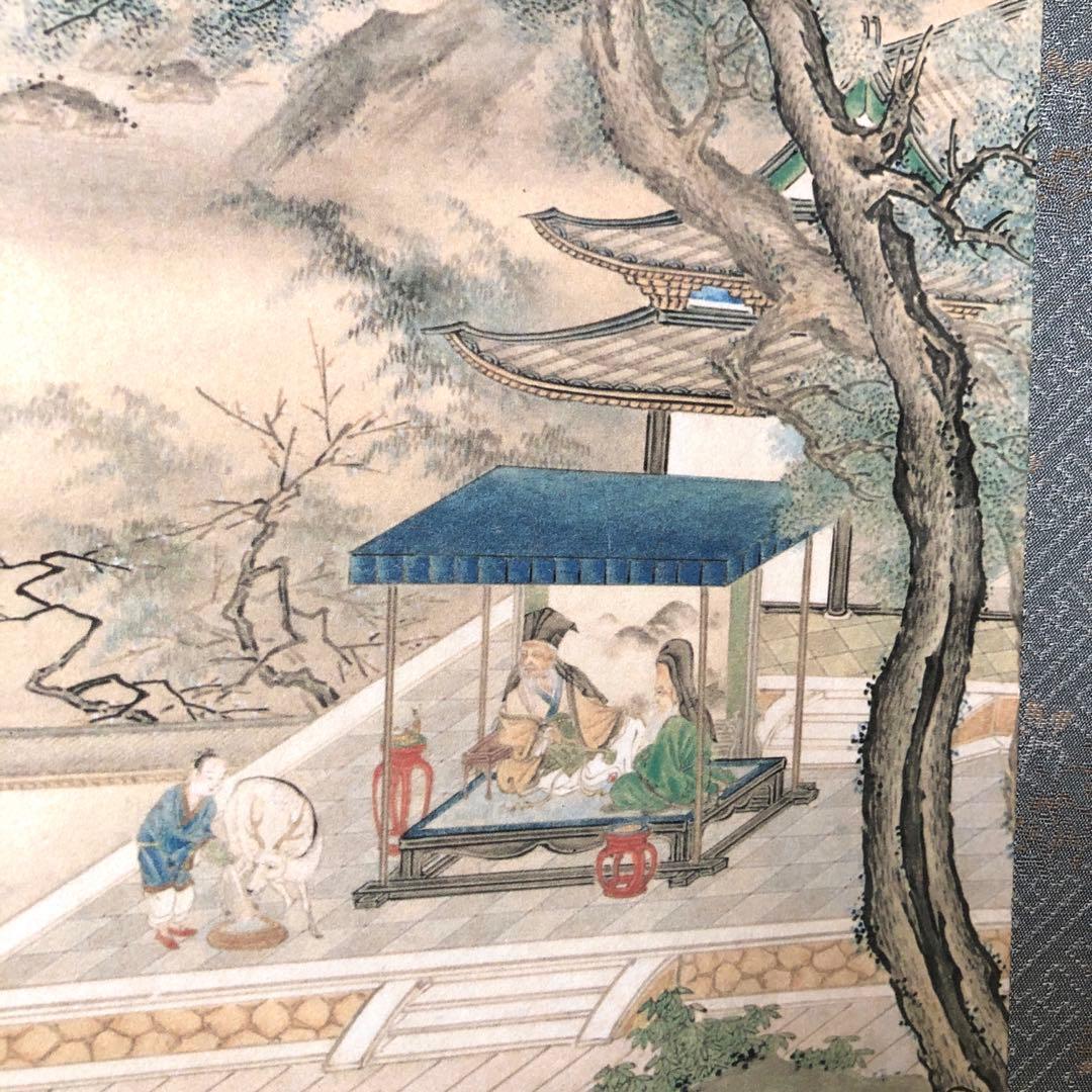 【新品・未使用品】七福神図　橋本雅邦　掛け軸　開運　縁起物