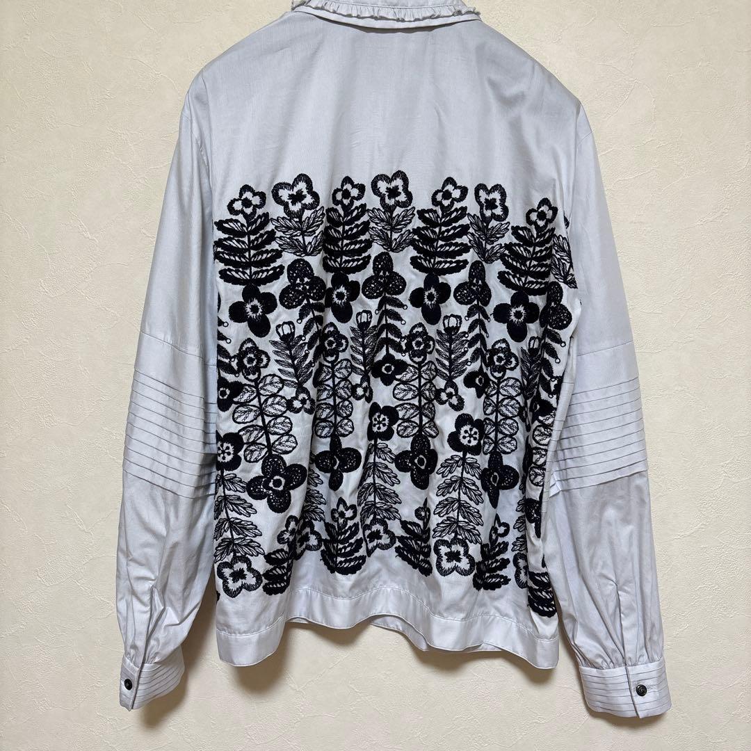 未使用 ミナペルホネン 38 swing garden ブラウス