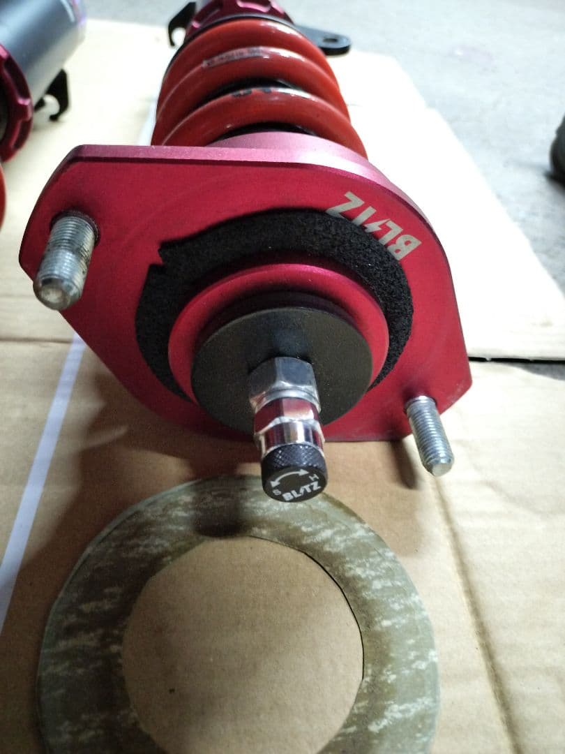 DA17 エブリィ 車高調 ブリッツ 強化スプリング フロントのみ