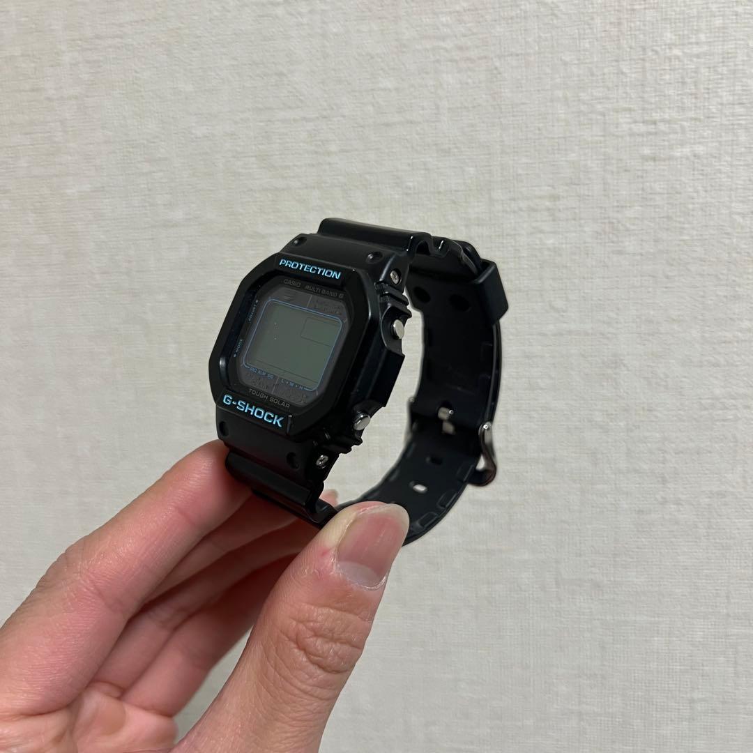 【美品】 G-SHOCK GW-M5600BA ソーラー腕時計