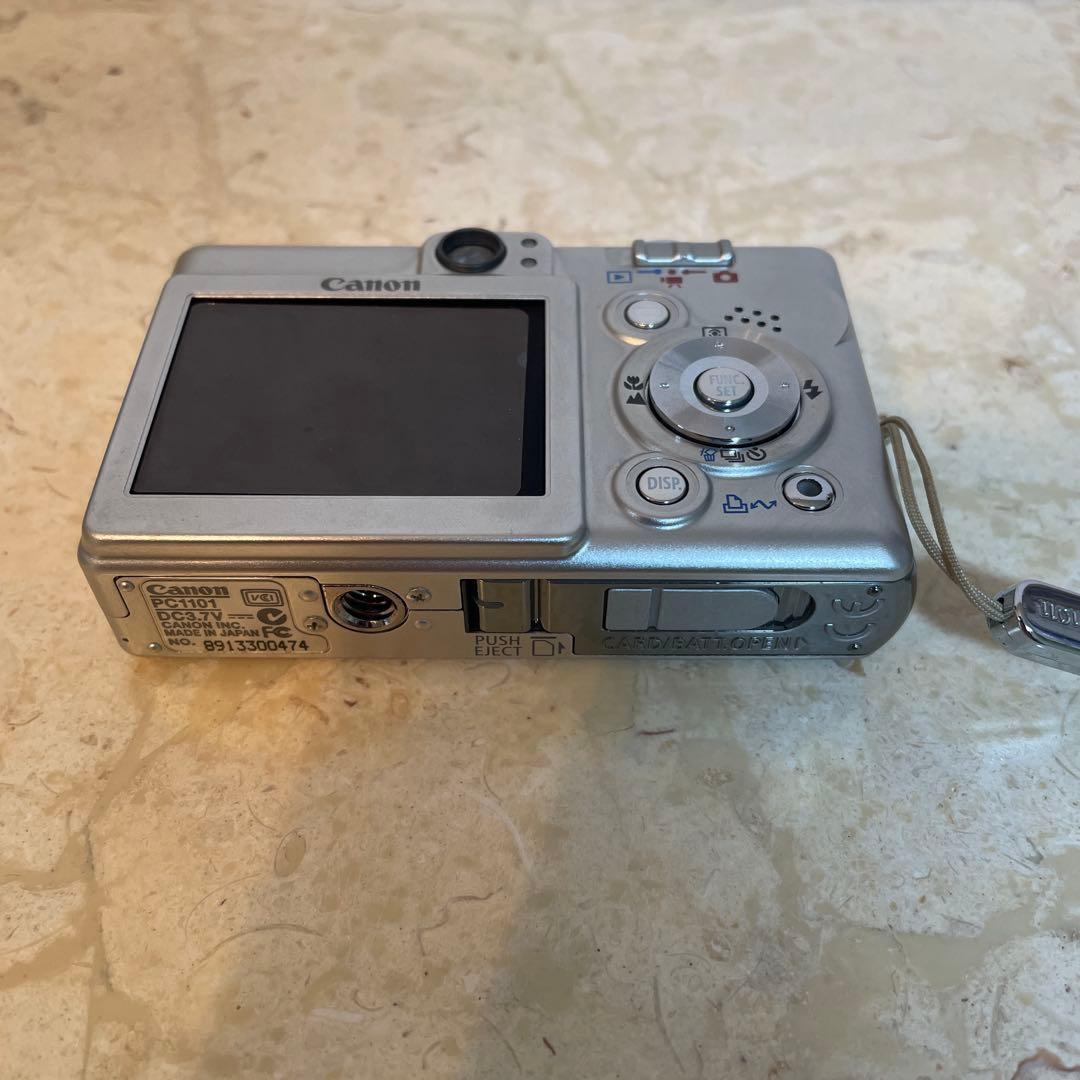 【美品・動作確認済】Canon IXY DIGITAL 50 シルバー コンデジ