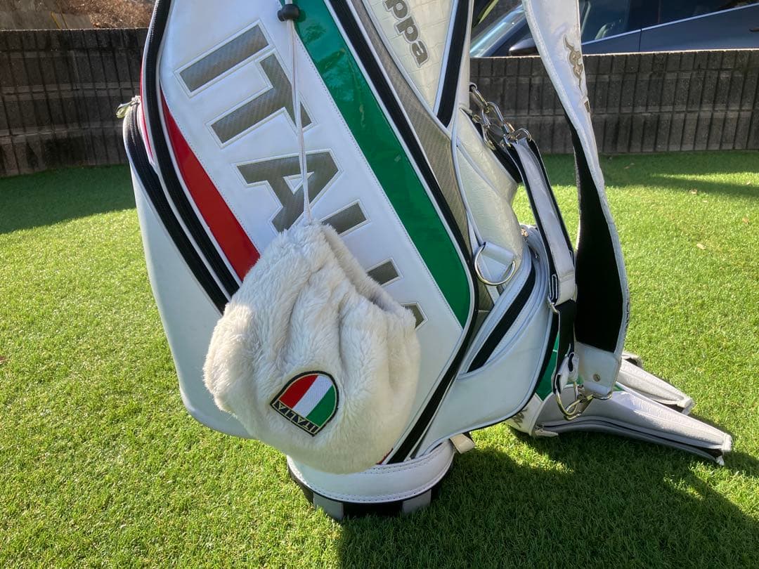 Kappa ITALIAキャディーバック カートバッグ・ヘッドカバー3セット