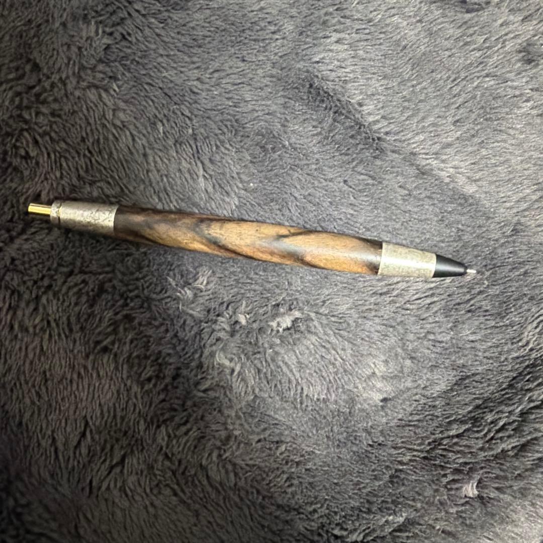 野原工芸　特上黒柿　斑紋金具