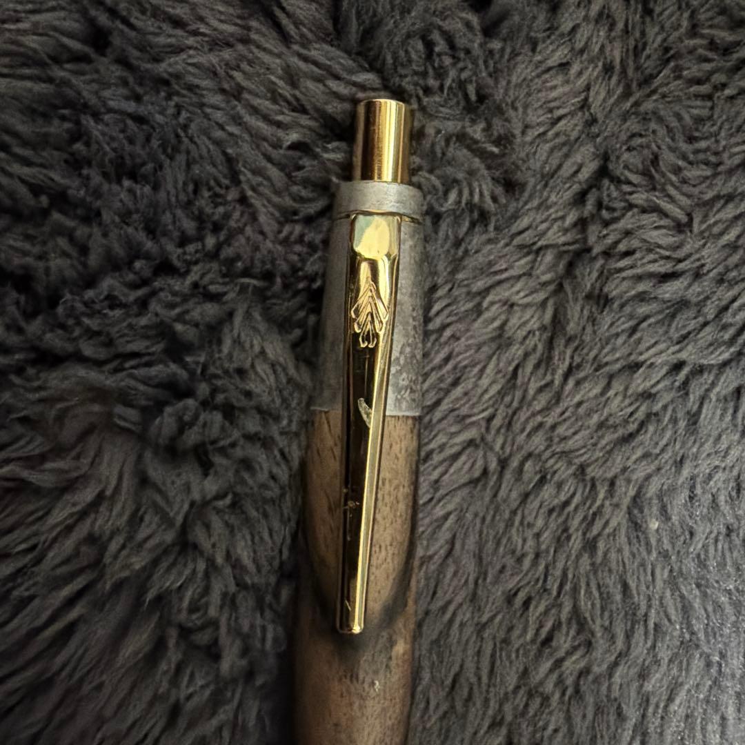 野原工芸　特上黒柿　斑紋金具