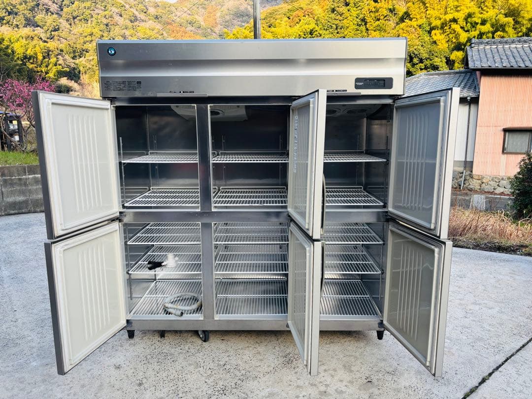 Ｍ33★ホシザキ★縦型冷凍冷蔵庫 6ドア冷凍冷蔵庫 2凍4冷 業務用 中古 厨房