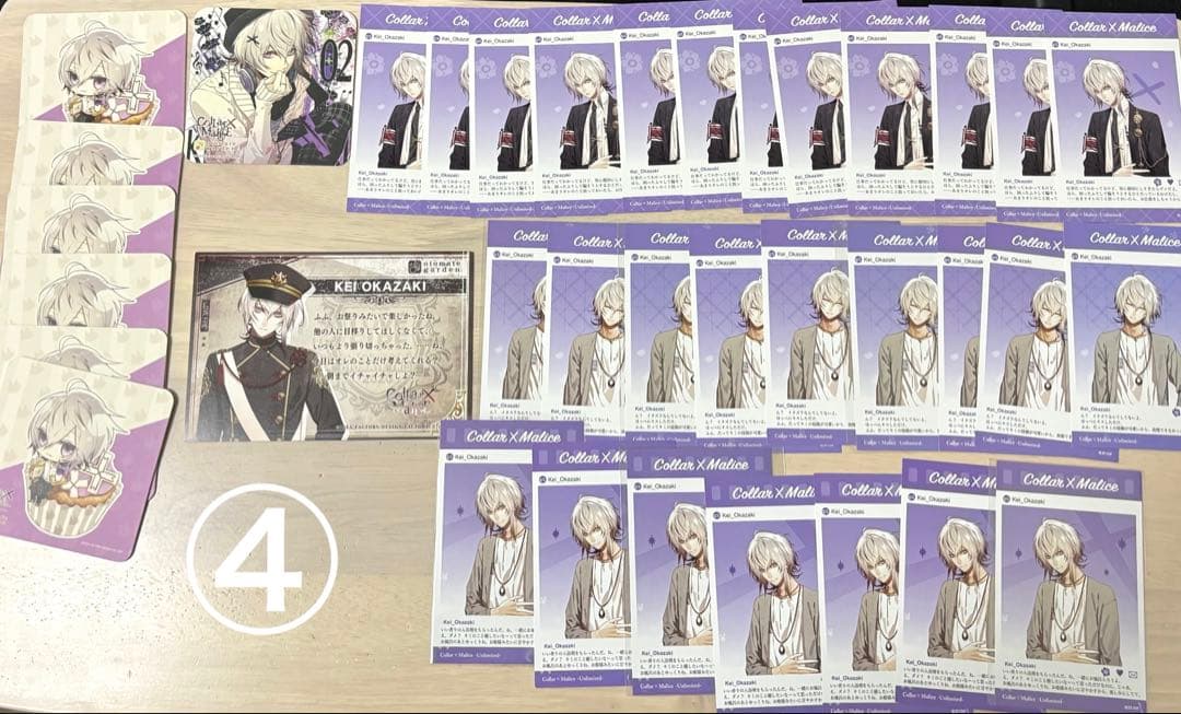 カラーマリス 岡崎契 缶バッジ メセカ ポストカード