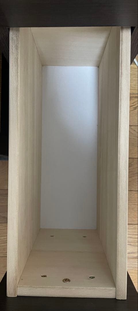 【送料込み】　ニトリ 三面鏡ドレッサー 椅子別売り　ダークブラウン