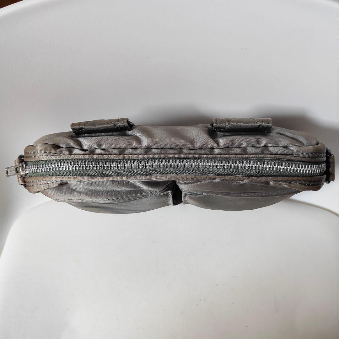 希少　ポーター　タンカー　ショルダーバッグ　シルバーグレー　PORTER